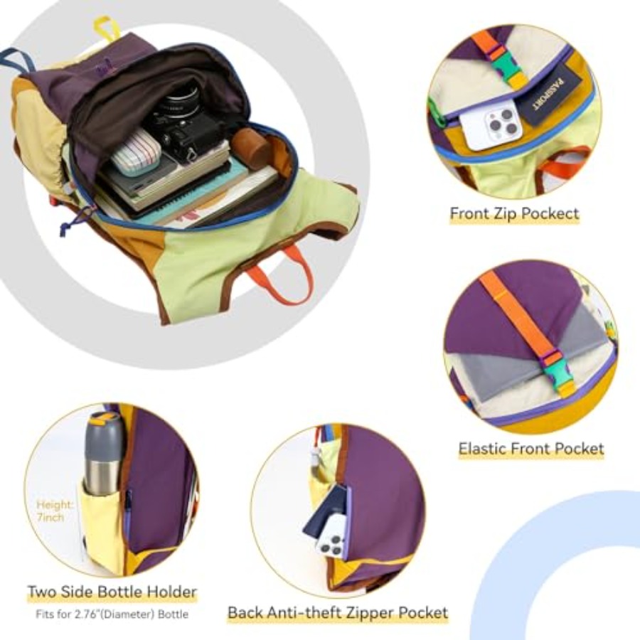 15L Small Hiking Backpack Trav – Packable Daypack Foldable recenzja i cena