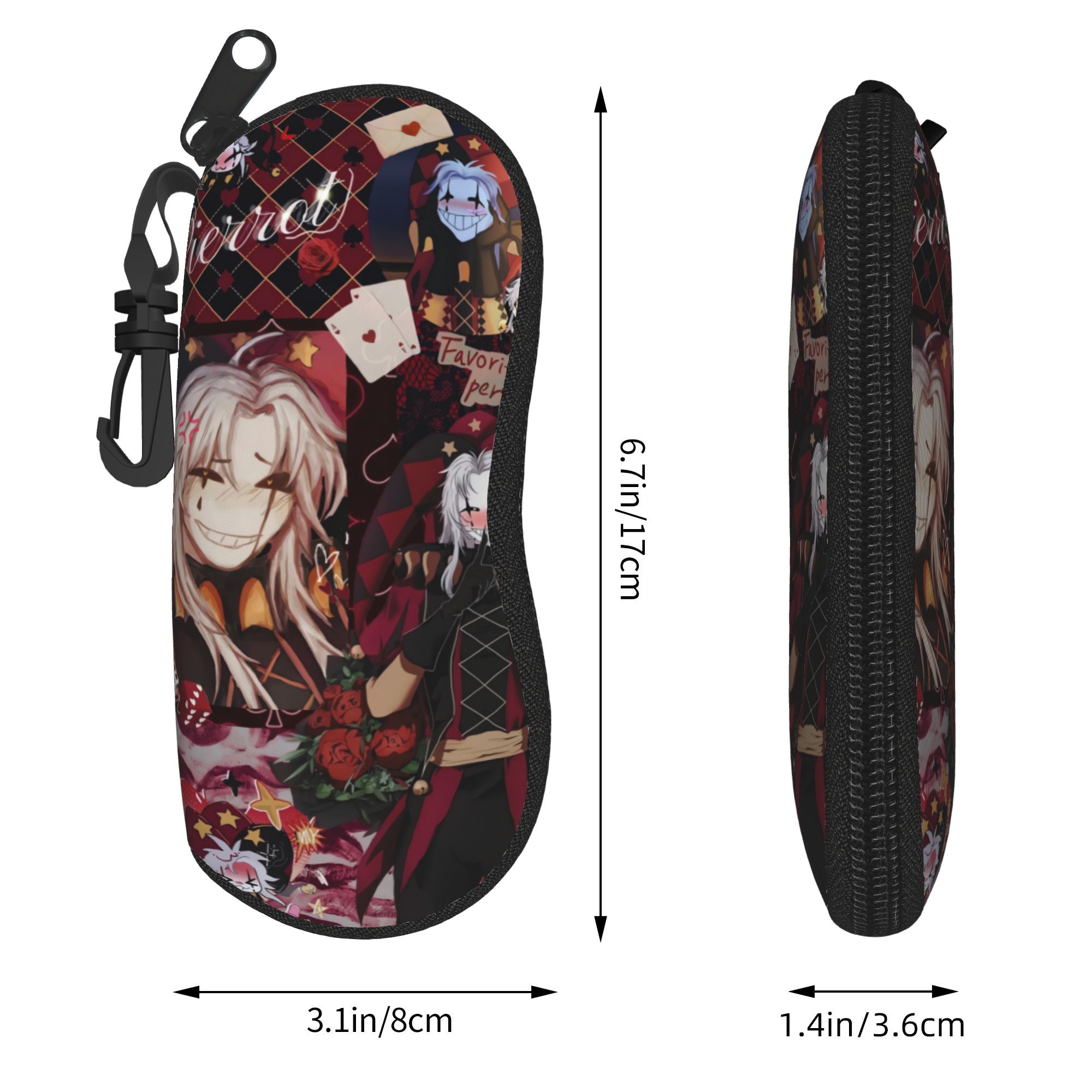 The Freak Circus Glasses Case  – Travel Accessories Pouch For Men recenzja i cena