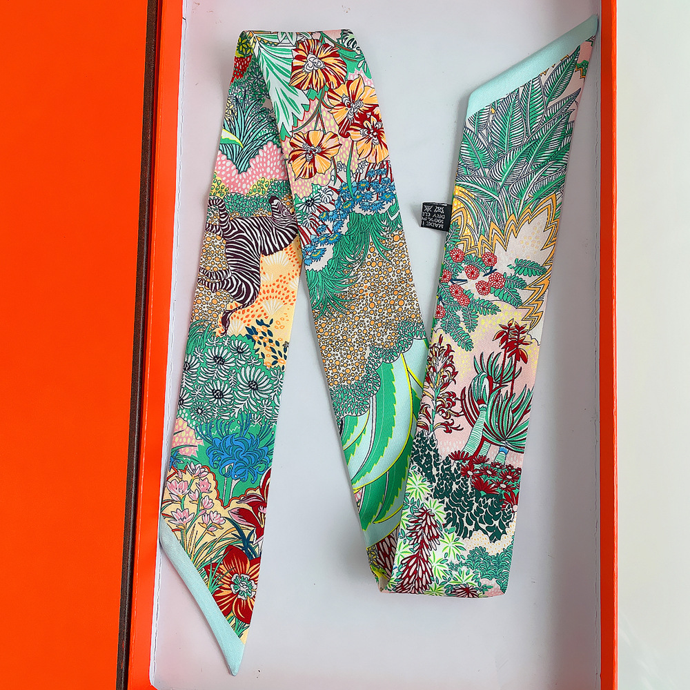 Jungle Horse Print Long Scarf  – Travel Accessories Present recenzja i cena