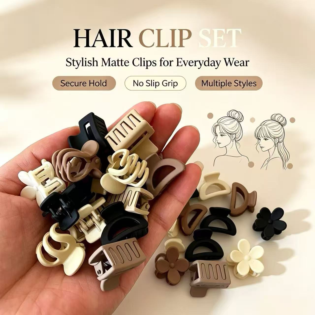 10/20/30pcs Beige Mixed Pack S – Travel Accessories Useful recenzja i cena