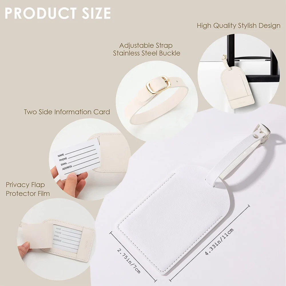 Personalized Pu Leather Luggag – Travel Accessories Unique recenzja i cena