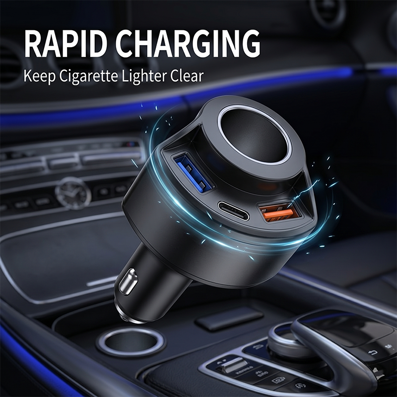 Fast Charging Multi Port Vehic – Travel Plug Type C recenzja i cena
