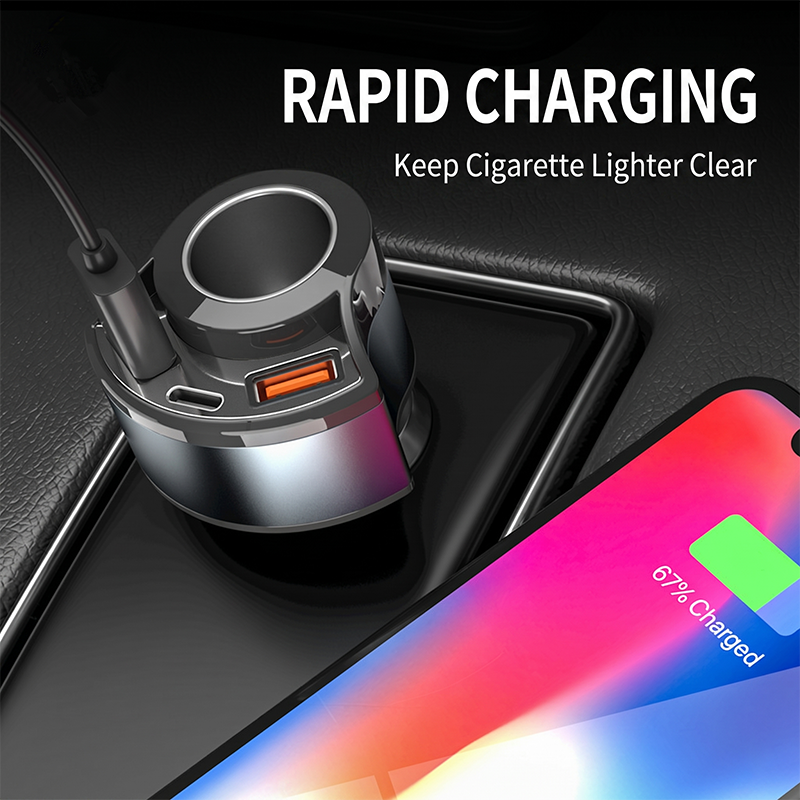 Fast Charging Multi Port Vehic – Travel Plug Type C recenzja i cena