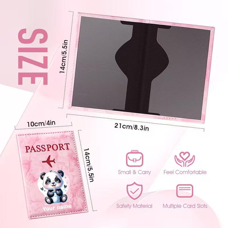 Personalized Name Custom Cute  – Travel Accessories Present recenzja i cena