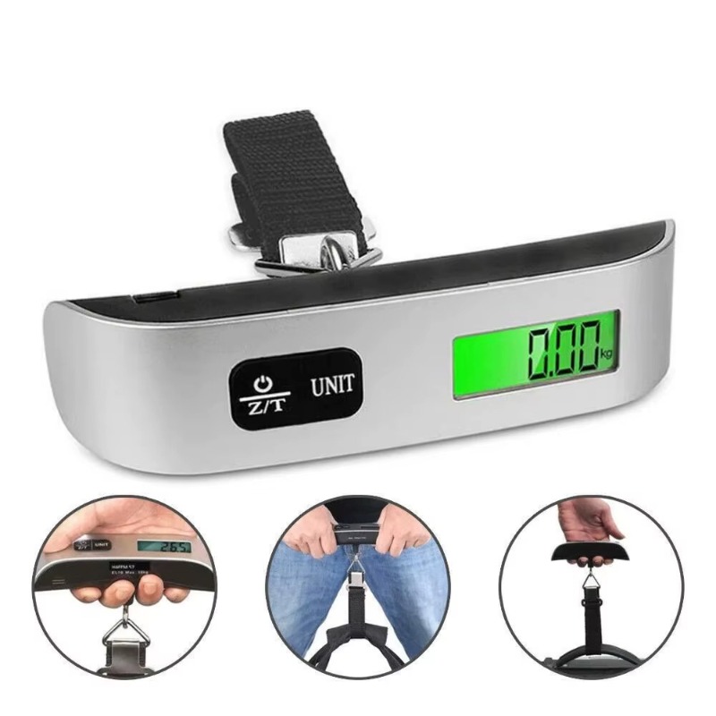 Portable Scale Digital LCD Dis – Luggage Scale Hanging recenzja i cena