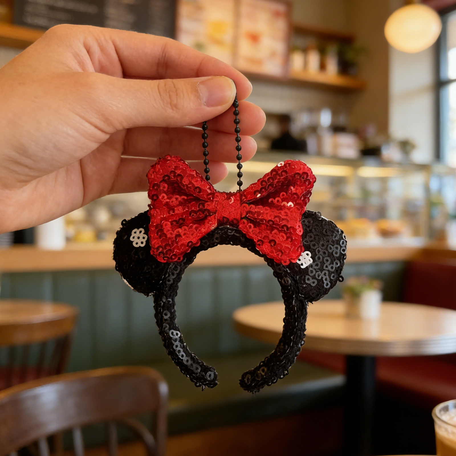 Cute Bow Sequin Disney Headban – Travel Accessories Disney recenzja i cena