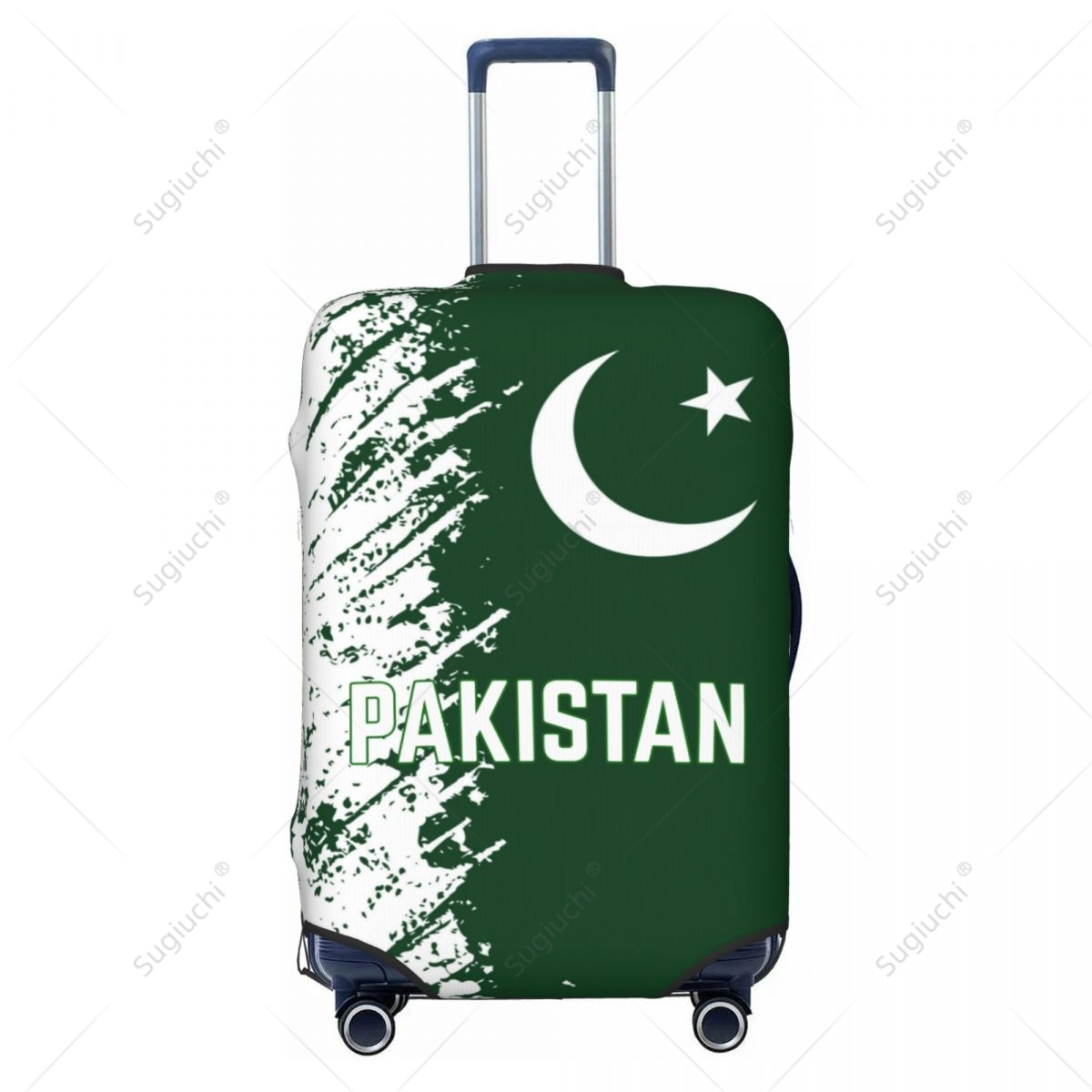 Pakistan Flag Luggage Cover Su – Travel Accessories Pakistan recenzja i cena