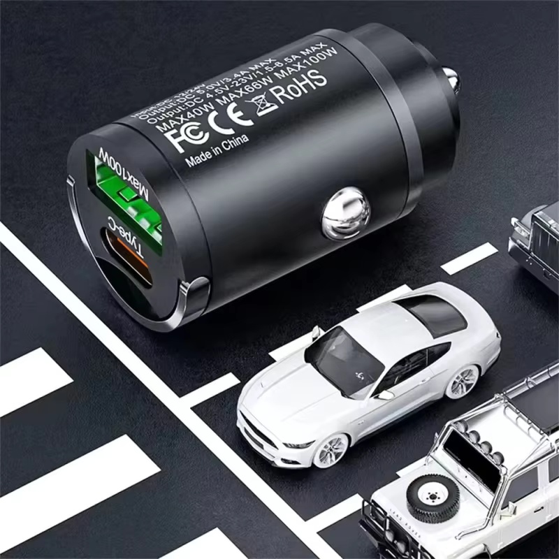 100W PD USB Car Charger Lighte – Travel Plug Type C recenzja i cena