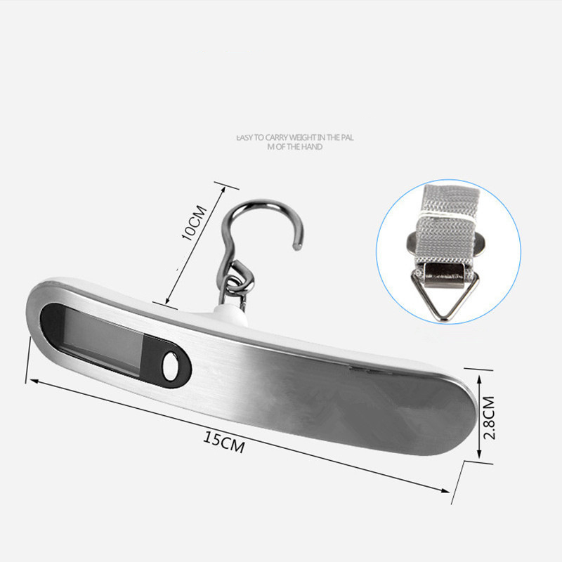 Portable Scale Digital LCD Dis – Luggage Scale Hanging recenzja i cena