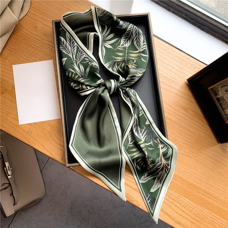Luxury Long Silk Scarf Female  – Travel Accessories Luxury recenzja i cena