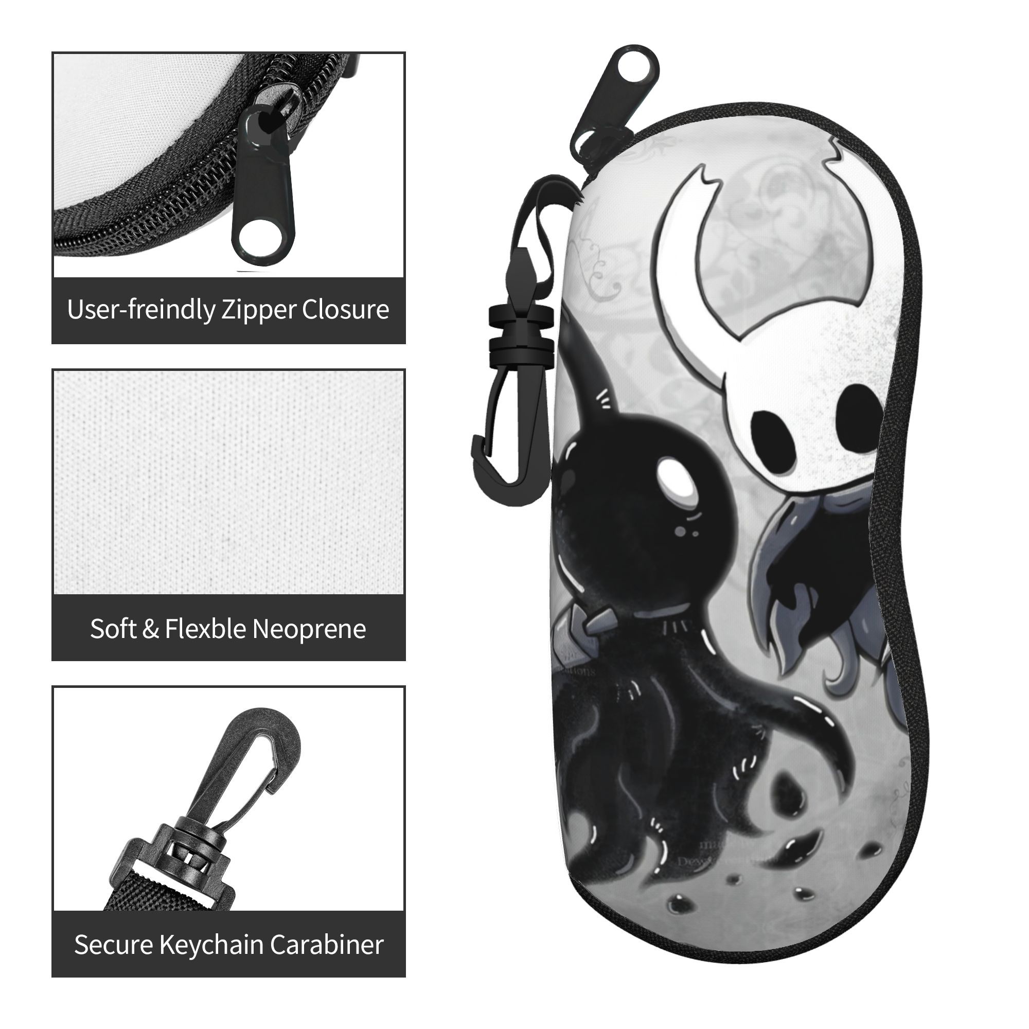 Hollow Knight Glasses Case Cov – Travel Accessories Pouch For Men recenzja i cena