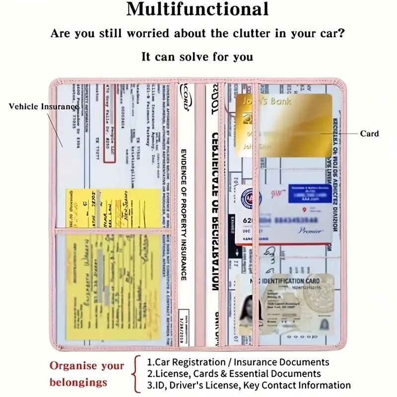 Car Registration & Insurance C – Passport Holder Rfid recenzja i cena