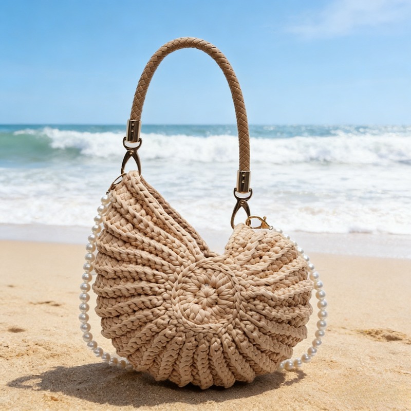 Shell Handbag, Large Capacity  – Travel Accessories And Bags recenzja i cena