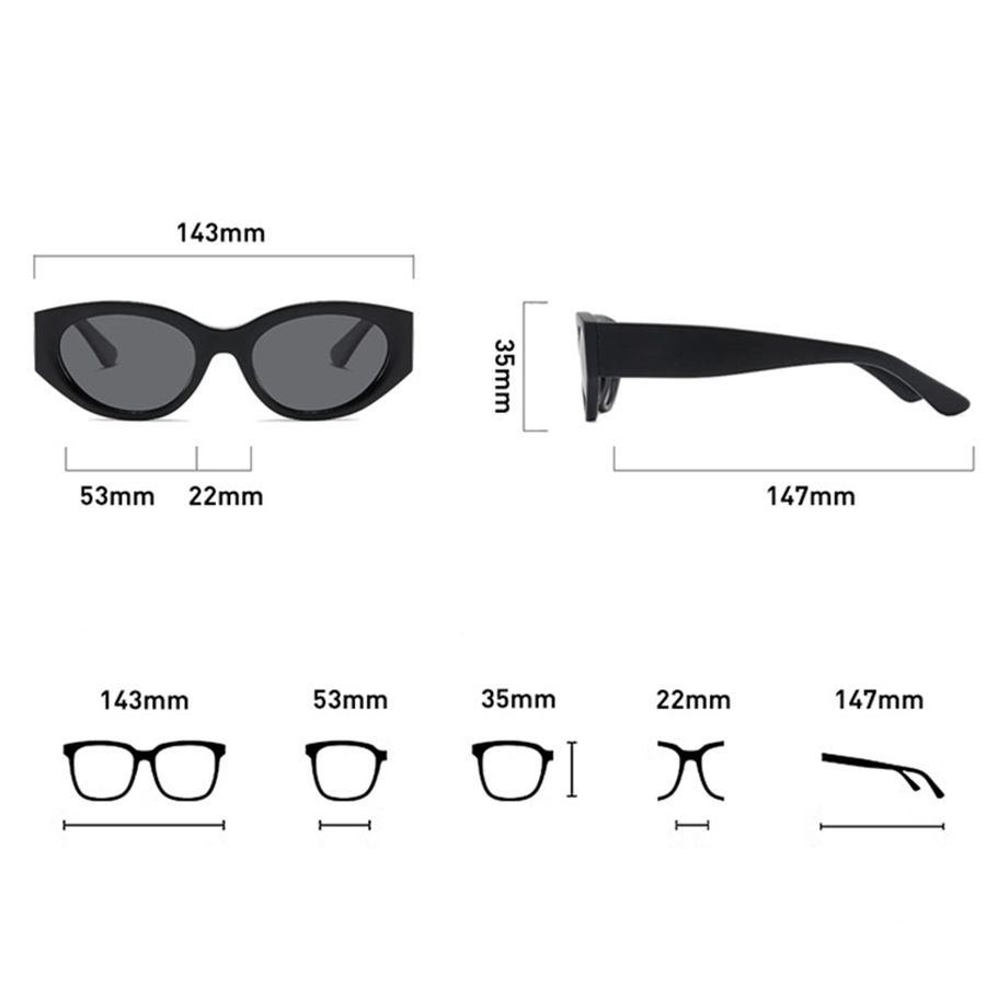 Women Men Classic Cat-Eye Pola – Travel Accessories Luxury recenzja i cena