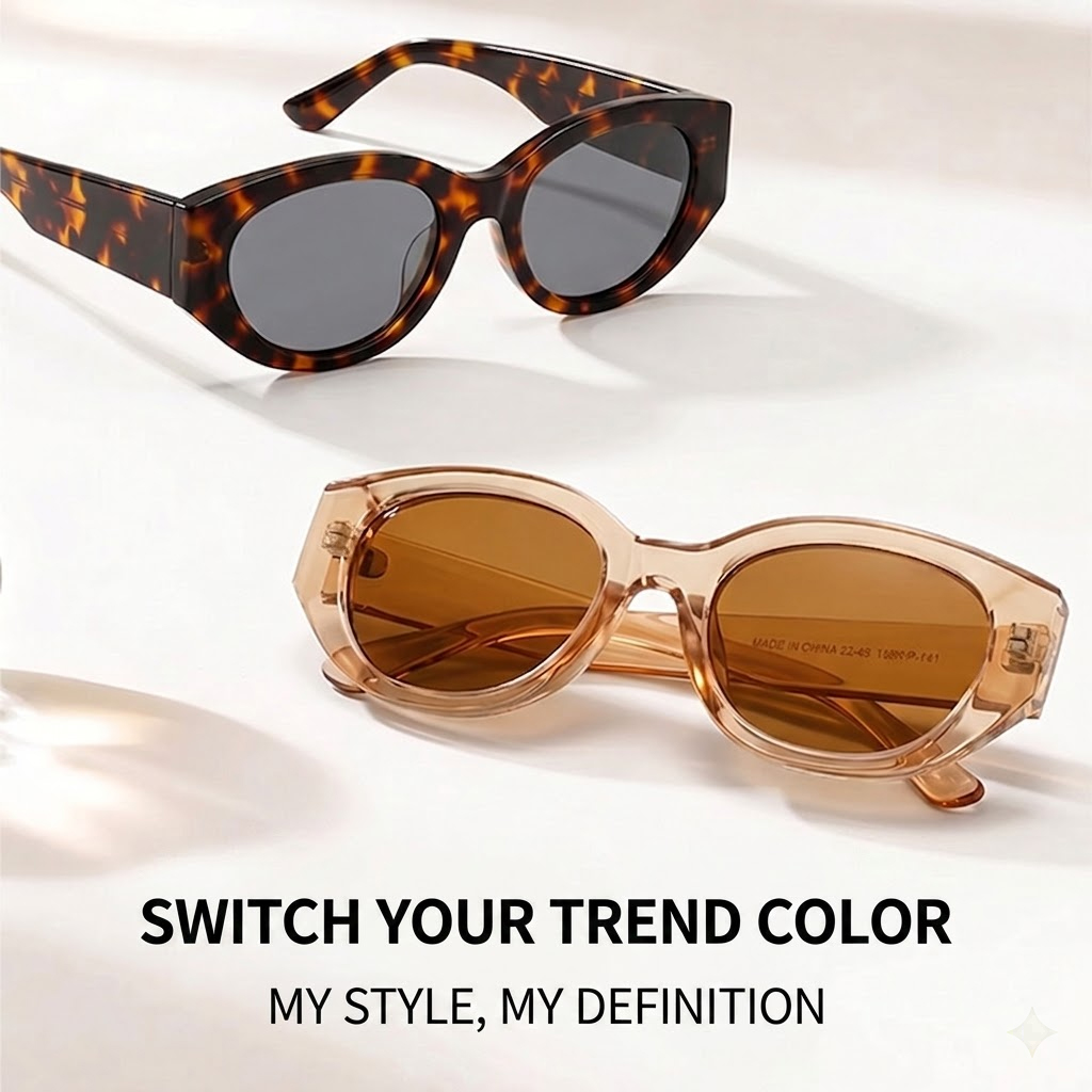 Women Men Classic Cat-Eye Pola – Travel Accessories Luxury recenzja i cena
