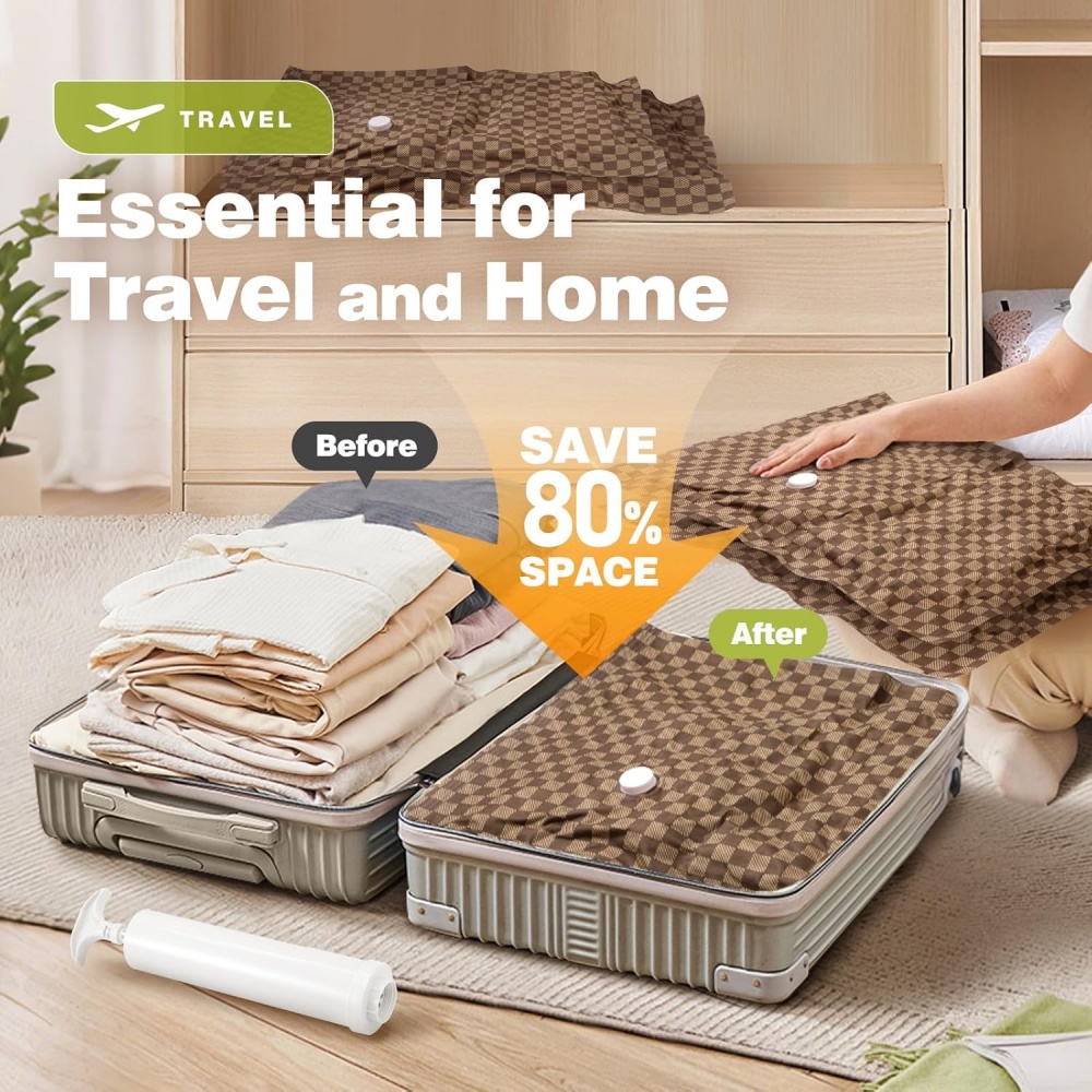 Vacuum Storage Bags,Travel Ess – Travel Accessories Packing Cubes recenzja i cena