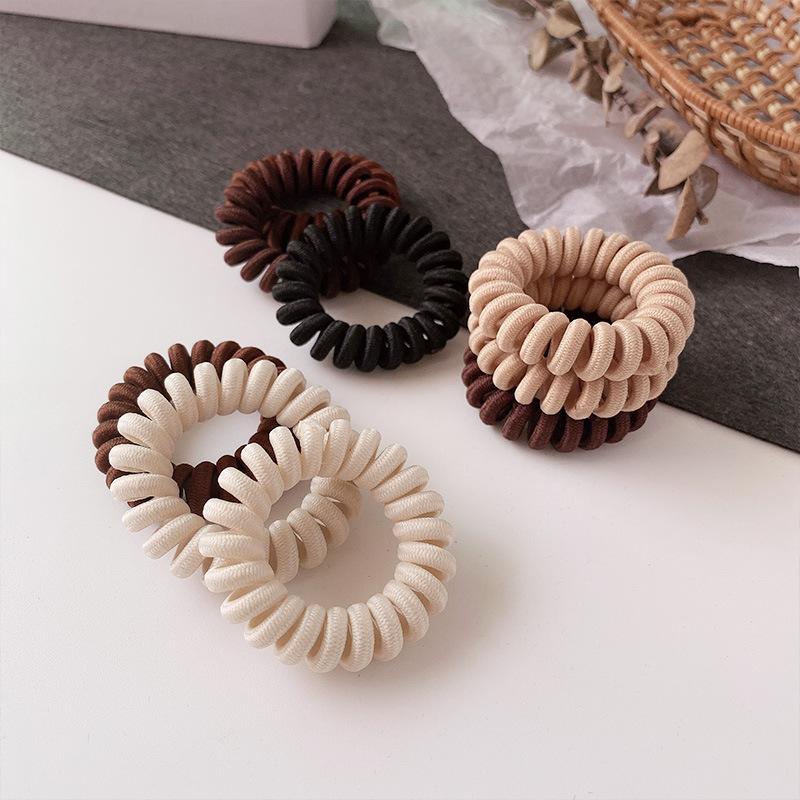 Spiral Coil Hair Ties No Damag – Travel Accessories Useful recenzja i cena