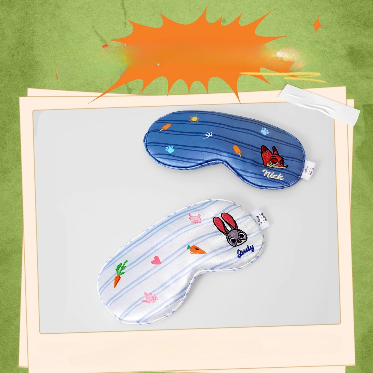 Disney Zootopia Striped Sleep  – Travel Accessories Disney recenzja i cena