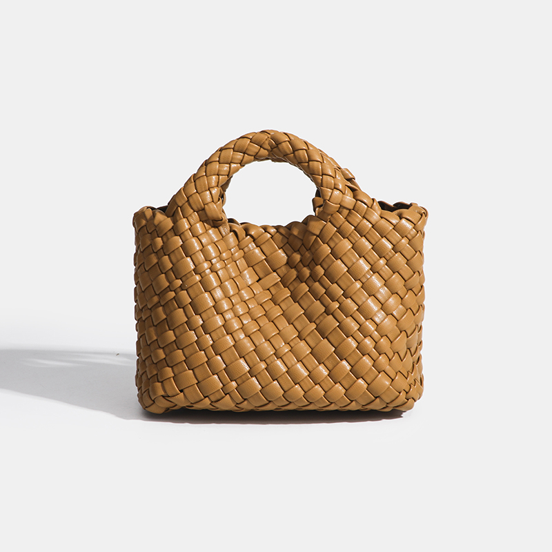 Korean Luxury Woven PU Handbag – Travel Accessories Luxury recenzja i cena