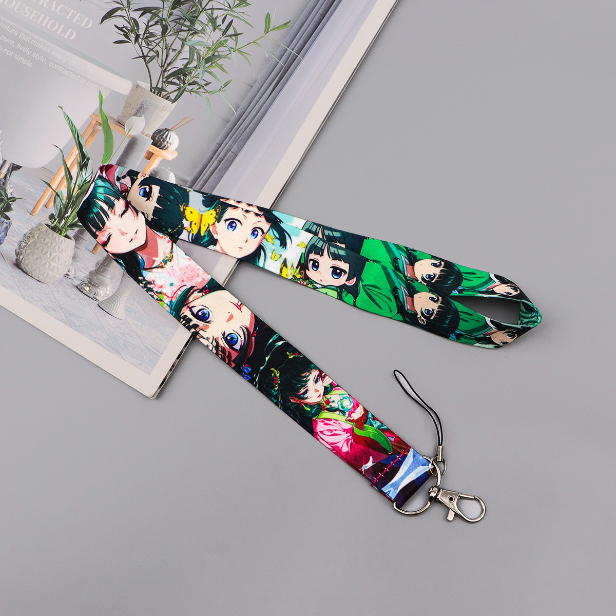 Cute Anime Girl Lanyard Neck S – Travel Accessories And Bags recenzja i cena