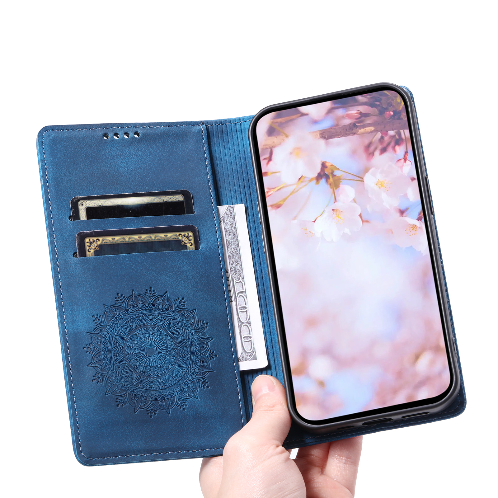 Embossed Flower Magnetic Cards – Passport Holder Rfid recenzja i cena