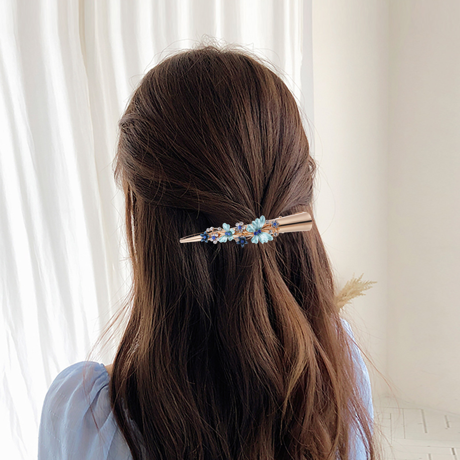 Metal Flower Duckbill Clip All – Travel Accessories Present recenzja i cena