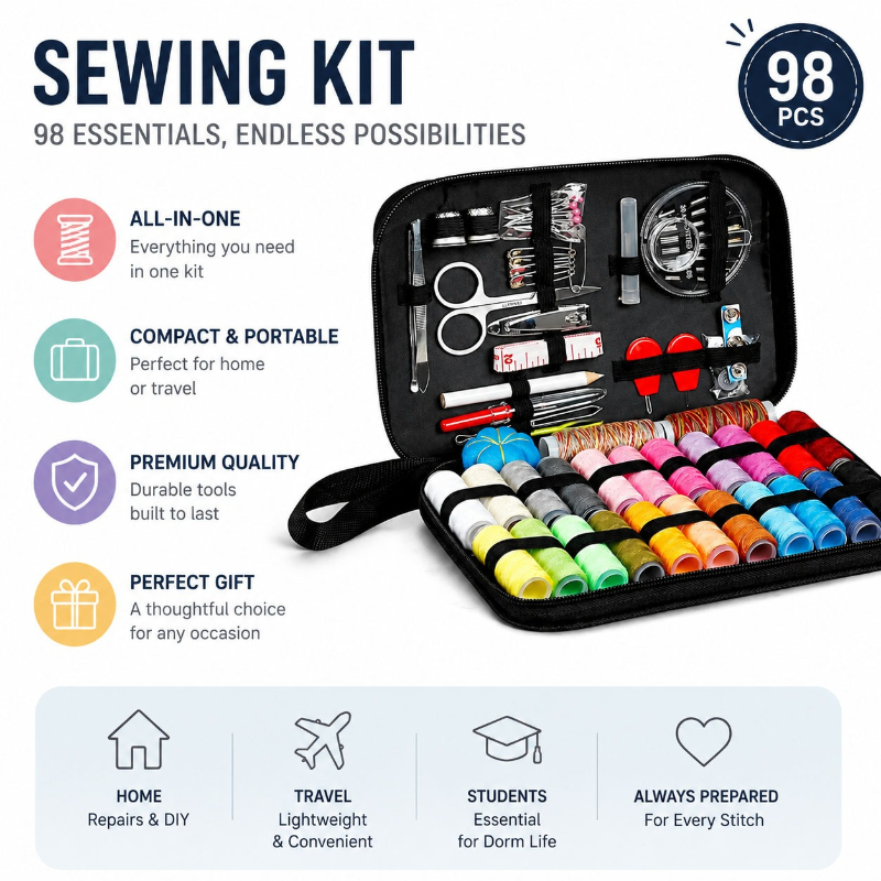 68/98PCS Sewing Accessories To – Travel Accessories Useful recenzja i cena