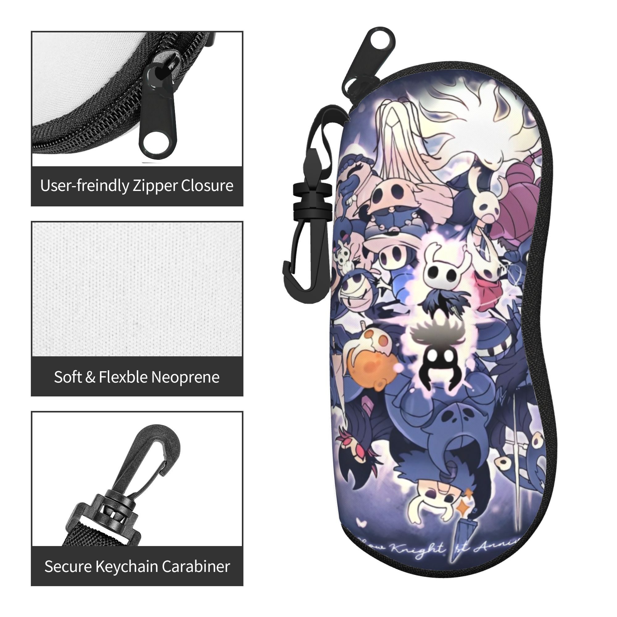 Hollow Knight Glasses Case Cov – Travel Accessories Pouch For Men recenzja i cena