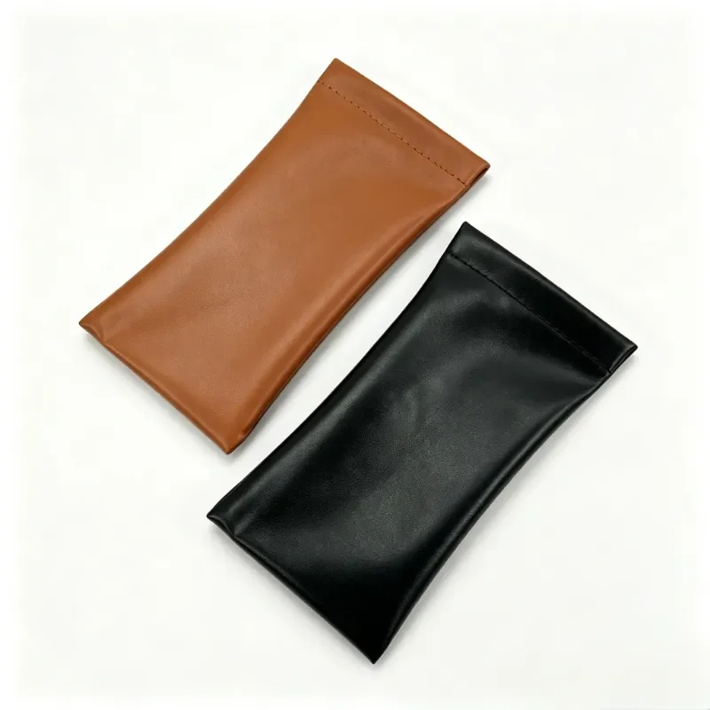 Soft PU Leather Sunglasses Cas – Travel Accessories Pouch For Men recenzja i cena