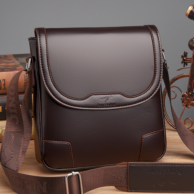 Luxury Brand Men Leather Shoul – Travel Accessories Luxury recenzja i cena
