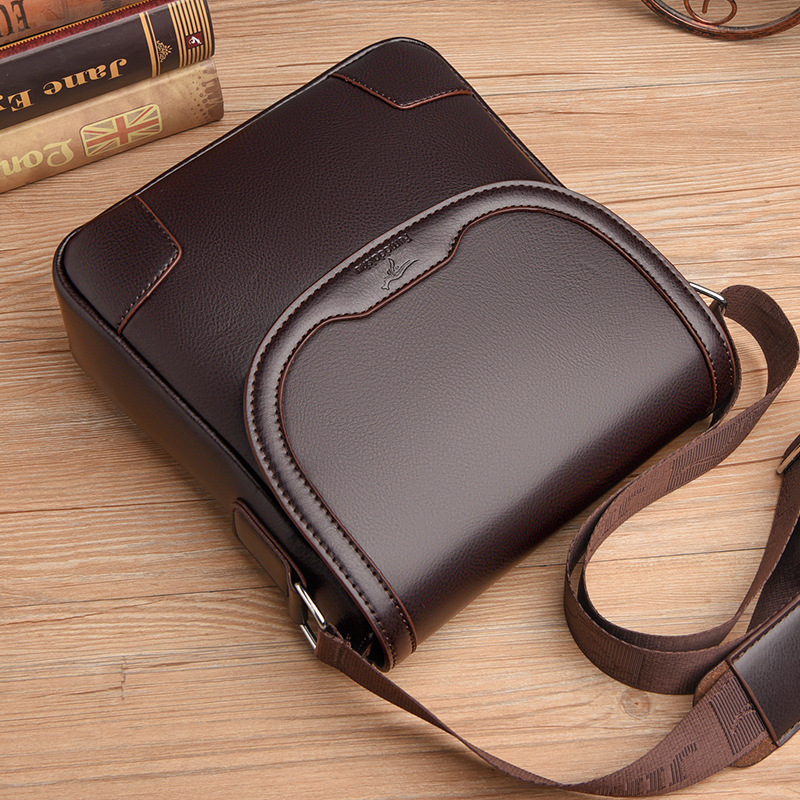 Luxury Brand Men Leather Shoul – Travel Accessories Luxury recenzja i cena