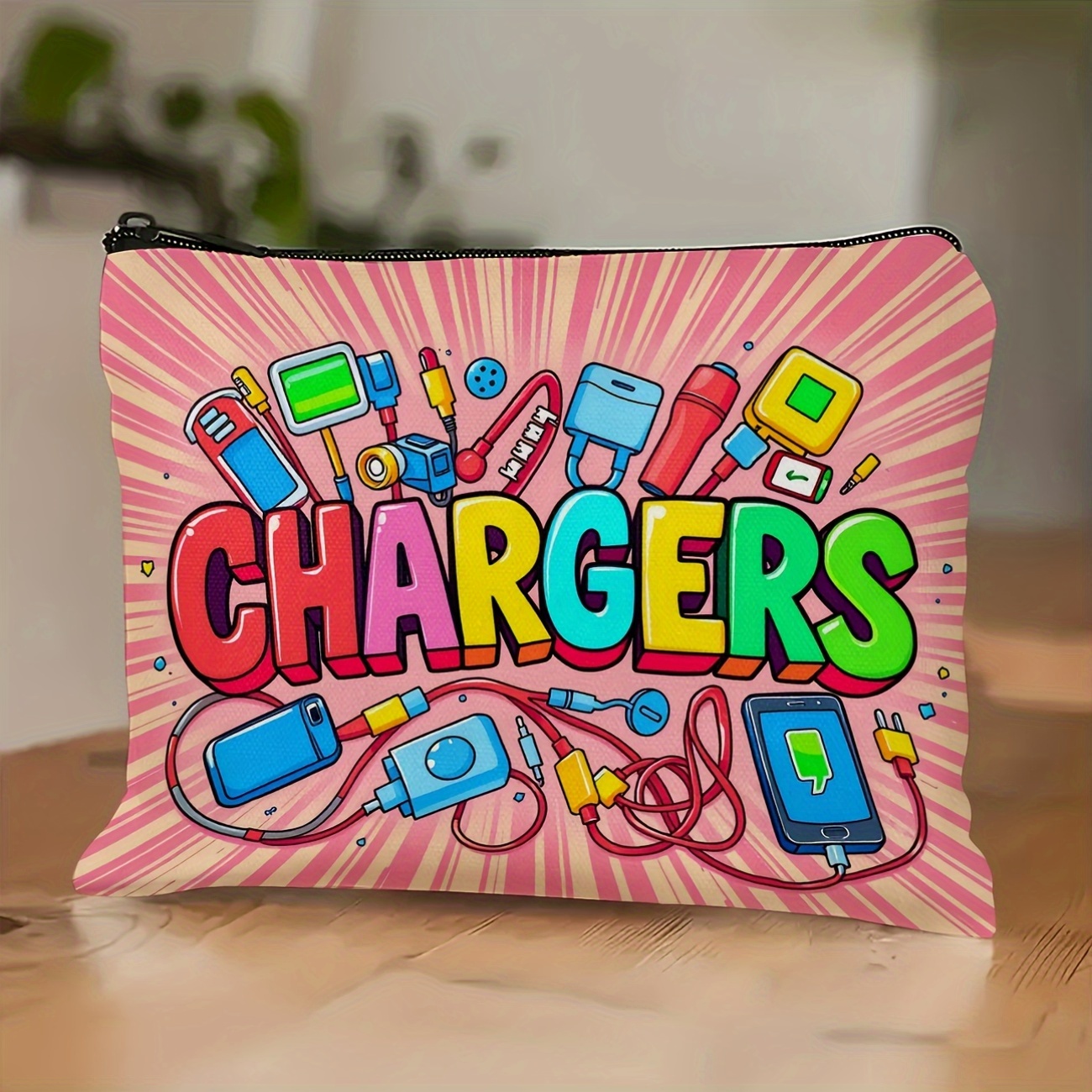 This Colorful Charger Storage  – Travel Accessories Present recenzja i cena