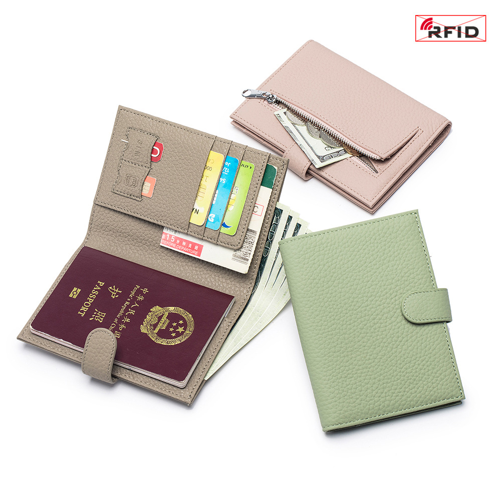 Woman Clutch Wallet  Genuine L – Passport Holder Rfid recenzja i cena