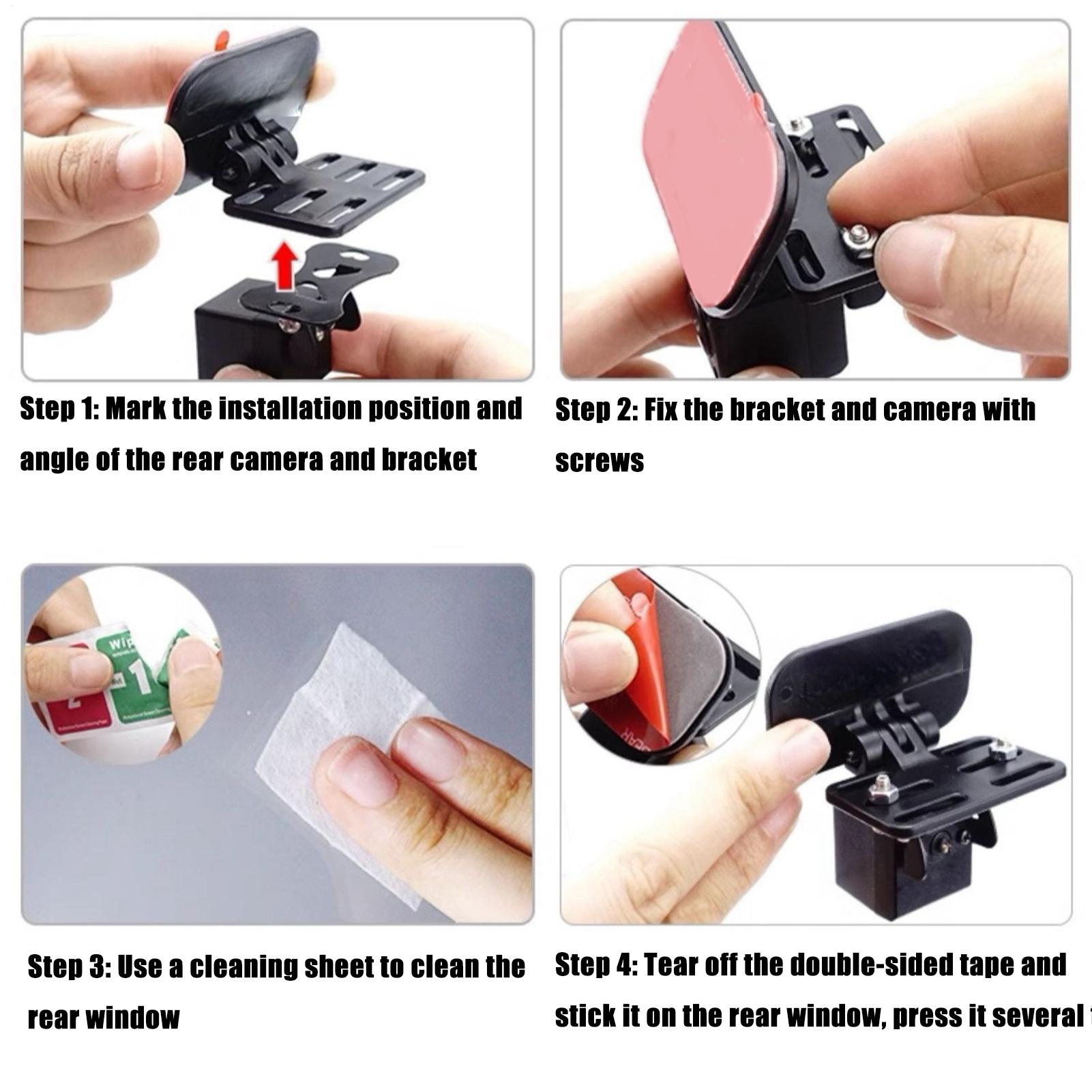 Rear Dash Cam Window Mount Sta – Travel Accessories Useful recenzja i cena