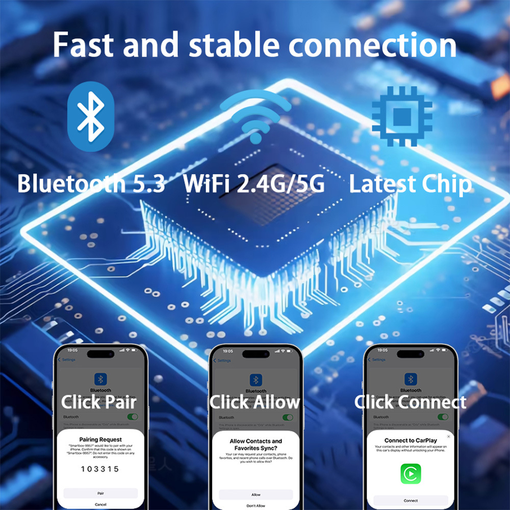 2-in-1 Wireless CarPlay & Andr – Travel Plug Type C recenzja i cena