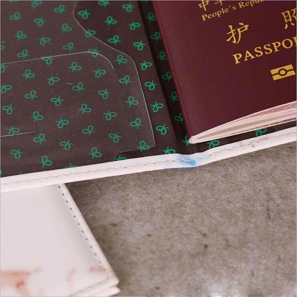 Women Men Passport Cover Pu Le – Travel Accessories Pouch For Men recenzja i cena
