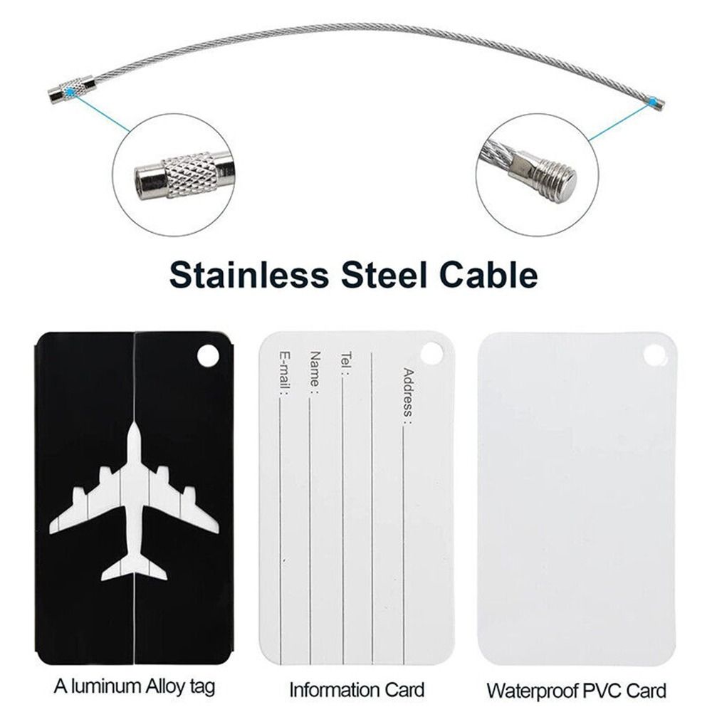 Aluminium Travel Luggage Tags  – Travel Accessories Useful recenzja i cena