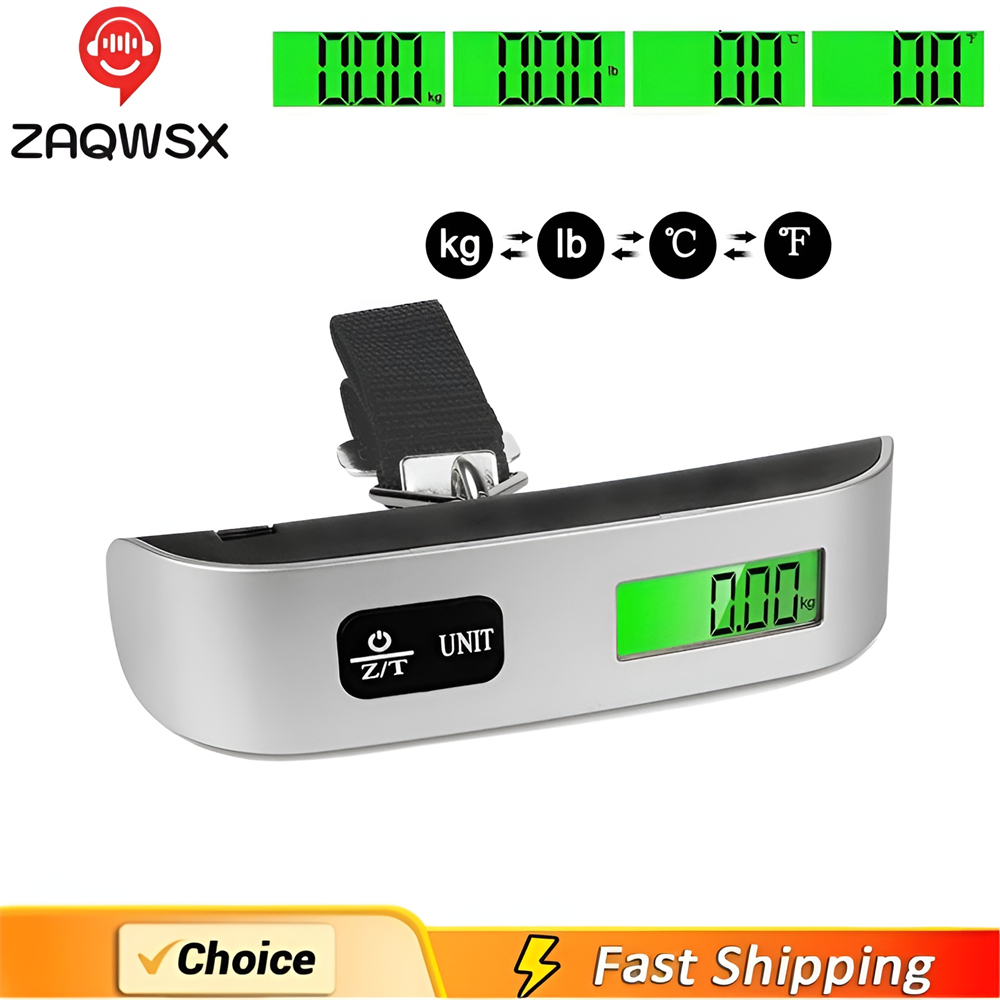 Portable Scale Digital LCD Dis – Luggage Scale Hanging recenzja i cena