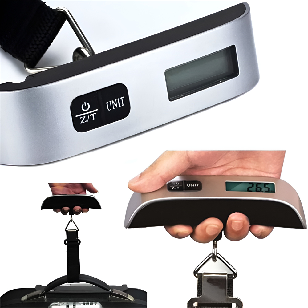Portable Scale Digital LCD Dis – Luggage Scale Hanging recenzja i cena