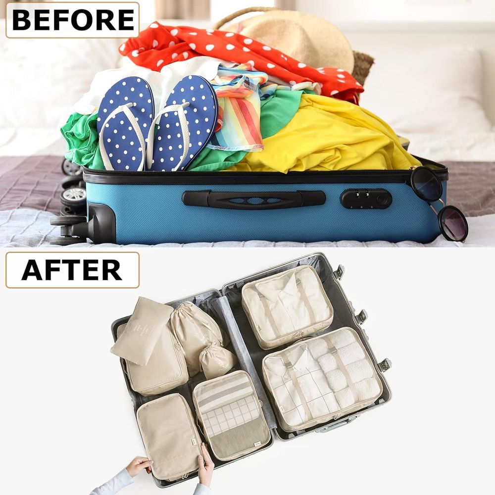 Set Packing Cubes or Suitcases – Travel Accessories Packing Cubes recenzja i cena