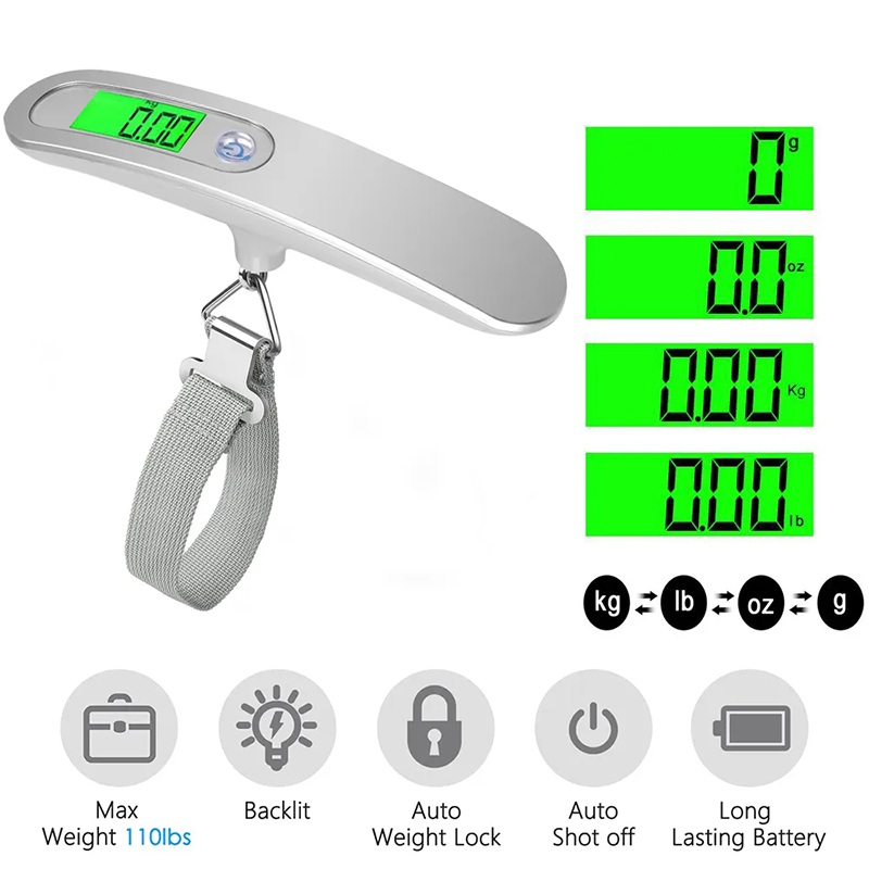 50kg/110 Pound Portable Hangin – Luggage Scale Hanging recenzja i cena