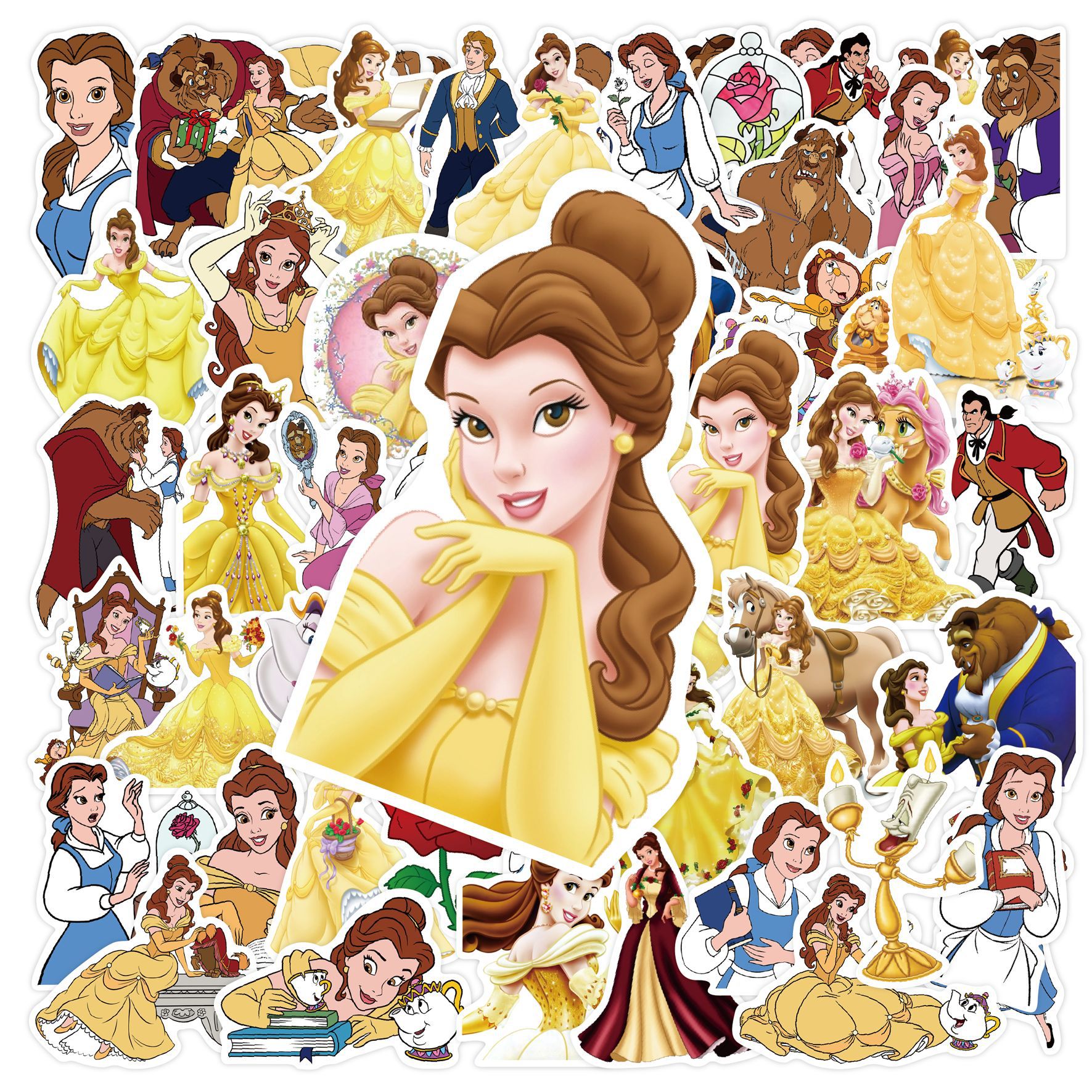 10/50PCS Beauty and The Beast  – Travel Accessories Disney recenzja i cena