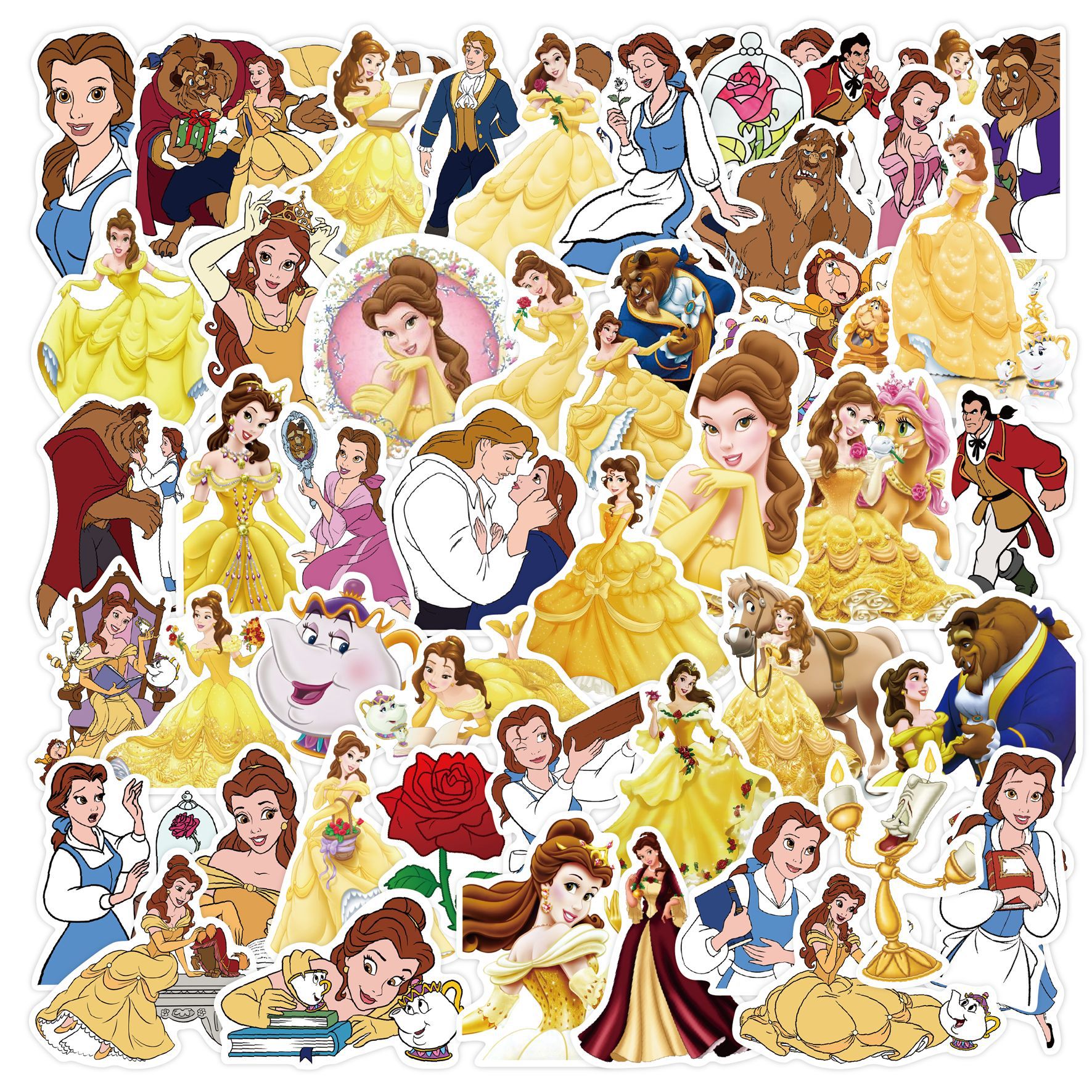 10/50PCS Beauty and The Beast  – Travel Accessories Disney recenzja i cena