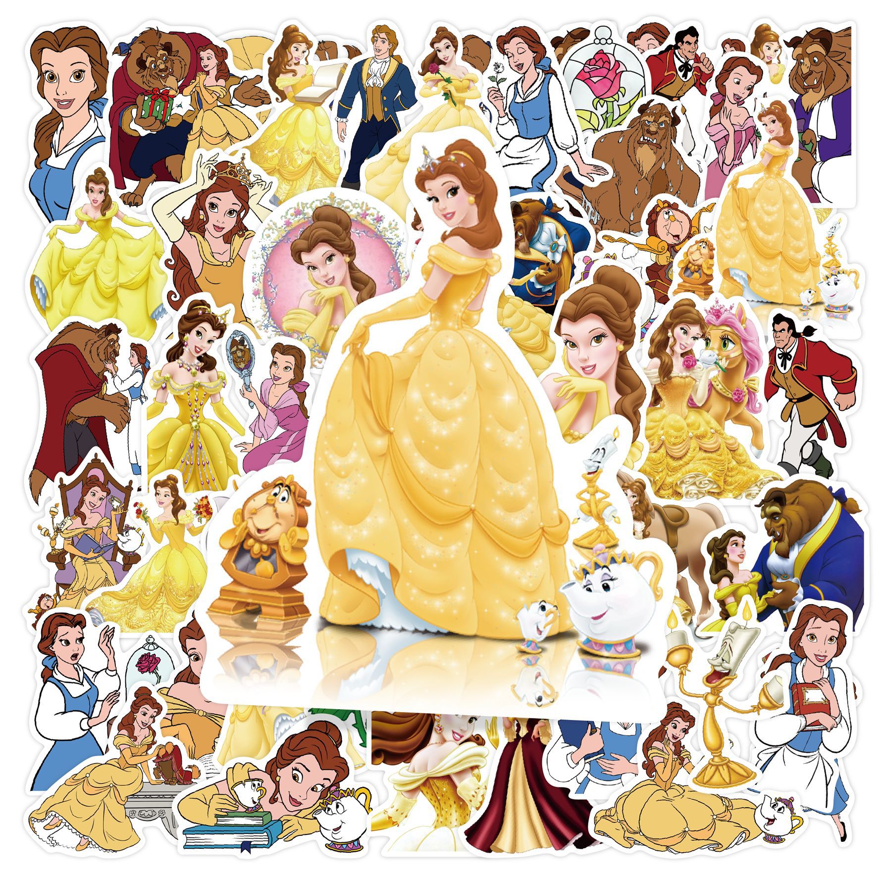10/50PCS Beauty and The Beast  – Travel Accessories Disney recenzja i cena