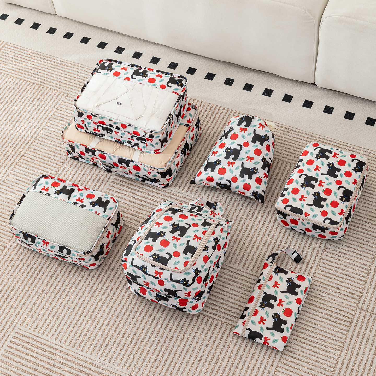 7-Piece Travel Organizer Bags  – Travel Accessories Packing Cubes recenzja i cena