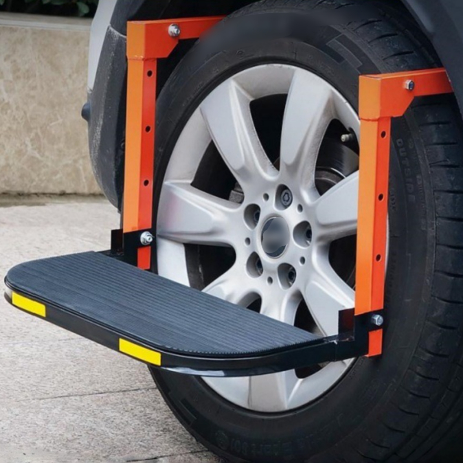 Car Tire Ladder Compact Storag – Travel Accessories Car recenzja i cena