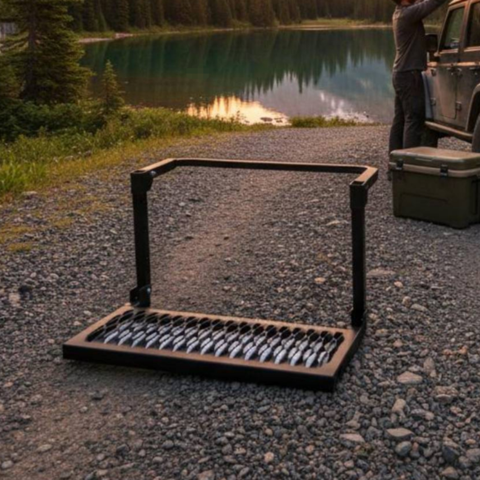 Car Tire Ladder Compact Storag – Travel Accessories Car recenzja i cena