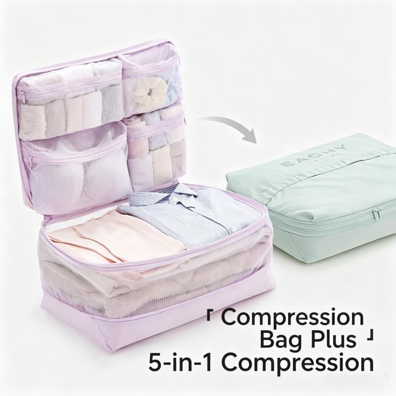 Compression Packing Cubes 5-in – Travel Accessories Packing Cubes recenzja i cena