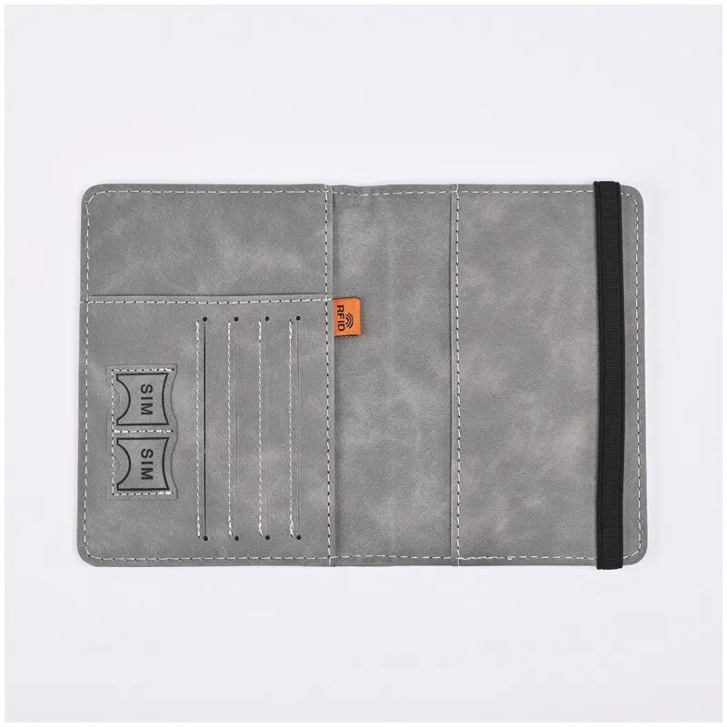 Men PU Leather Wallet Travel P – Travel Accessories Useful recenzja i cena