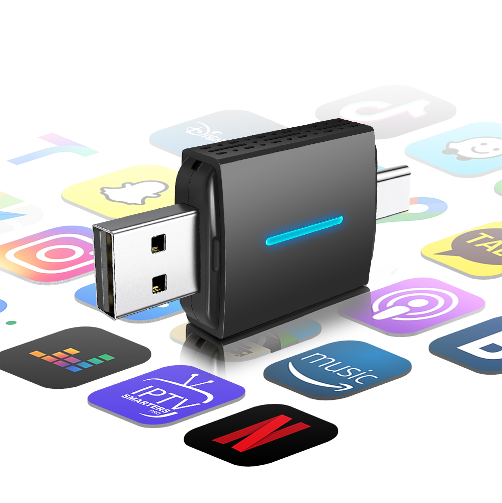 Android Auto Wireless Carplay  – Travel Plug Type C recenzja i cena